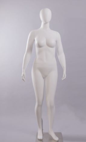 manichino donna conformato curvy